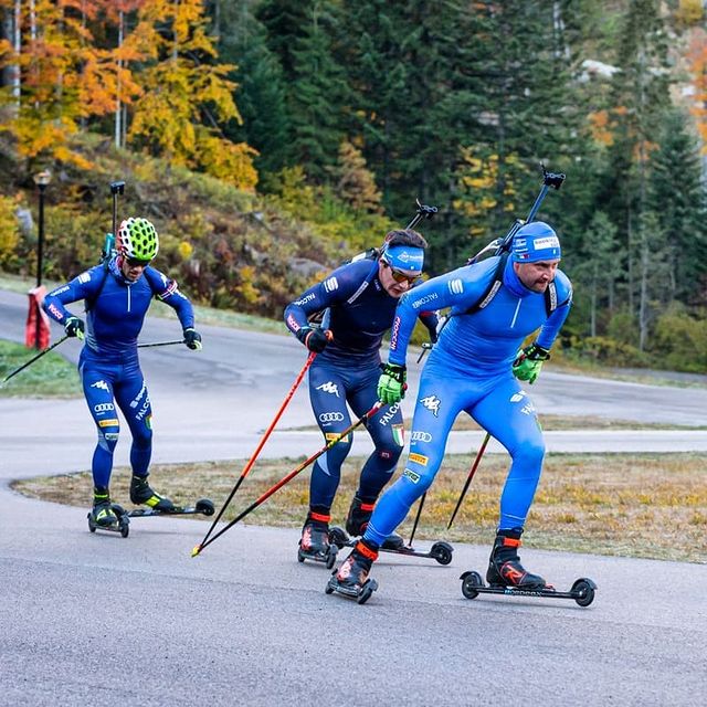 WINDISCH Dominik, Last skiroll
training
sessions 🍂😊
#biathlon
#training 📸
@denisblarasin