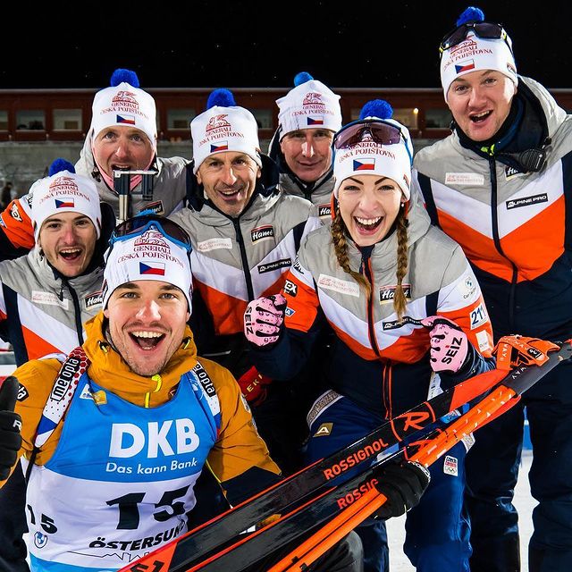 KRCMAR Michal, Takhle by to šlo
Michale! 😁 Moc
příjemné se po
takové době
podívat zpět na
širší pódium 🤩
Díky za zprávy a
Vaši podporu!
👍🏼🇨🇿
📸: @photostancik
#worldcup
#bandofheroes
#onewayracing
#julboathlete
#biathlon
#czechteam
#ceskybiatlon
#perfectday