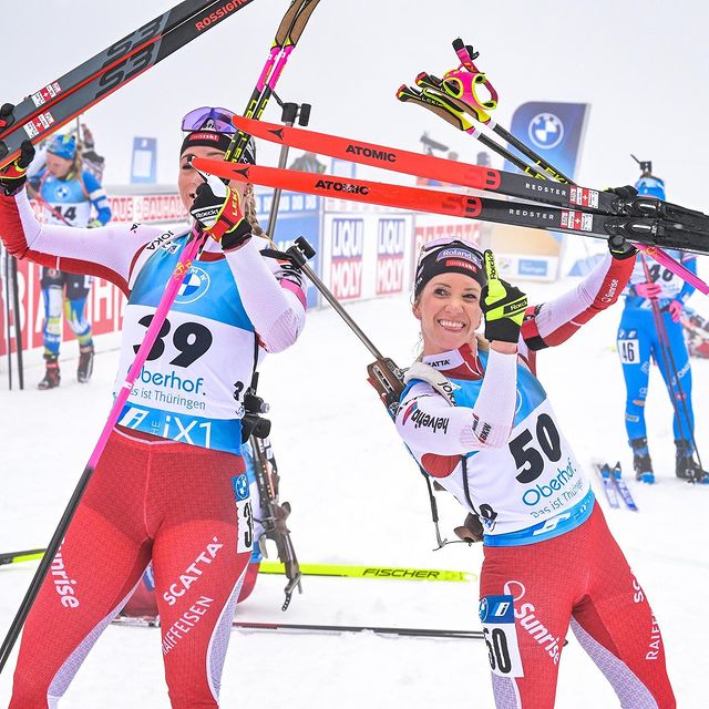 GASPARIN Elisa, Well, this
pictures show
pretty much how
today’s race
went:
Skiing 👍🏻
shooting 👎🏻
Let‘s focus on
the relay now 🇨🇭
#oberhof23
#worldchamps
📷 @nordicfocus